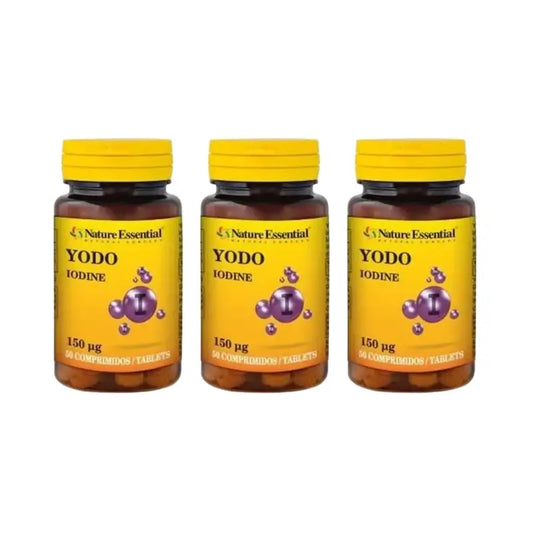 Nature Essential Yodo Pack 3 x 50 comprimidos