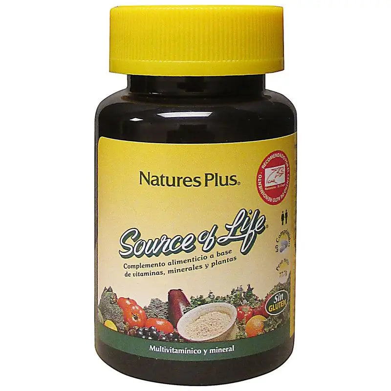 Natures Pl Source Of Life , 60 comprimidos