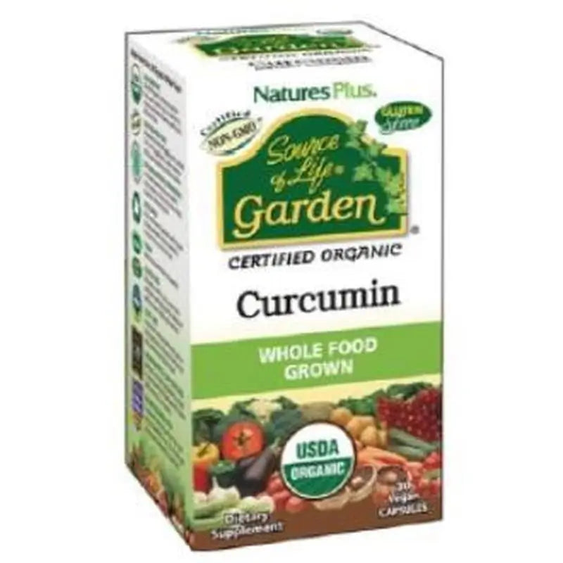 Natures Plus Garden Source Of Life Curcumin 30Cap. 