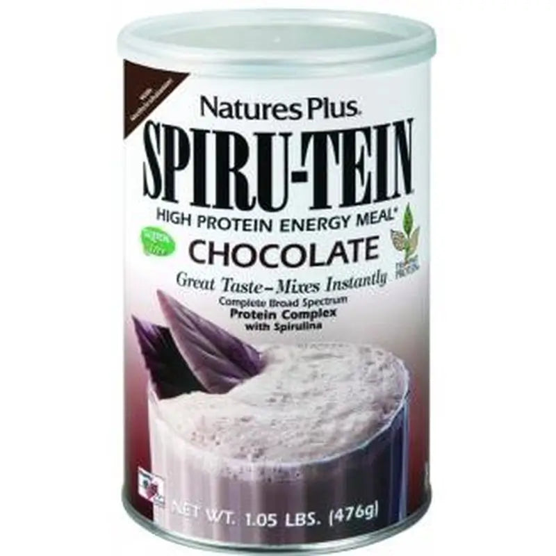 Natures Plus Spiru-Tein Chocolate 476Gr. 