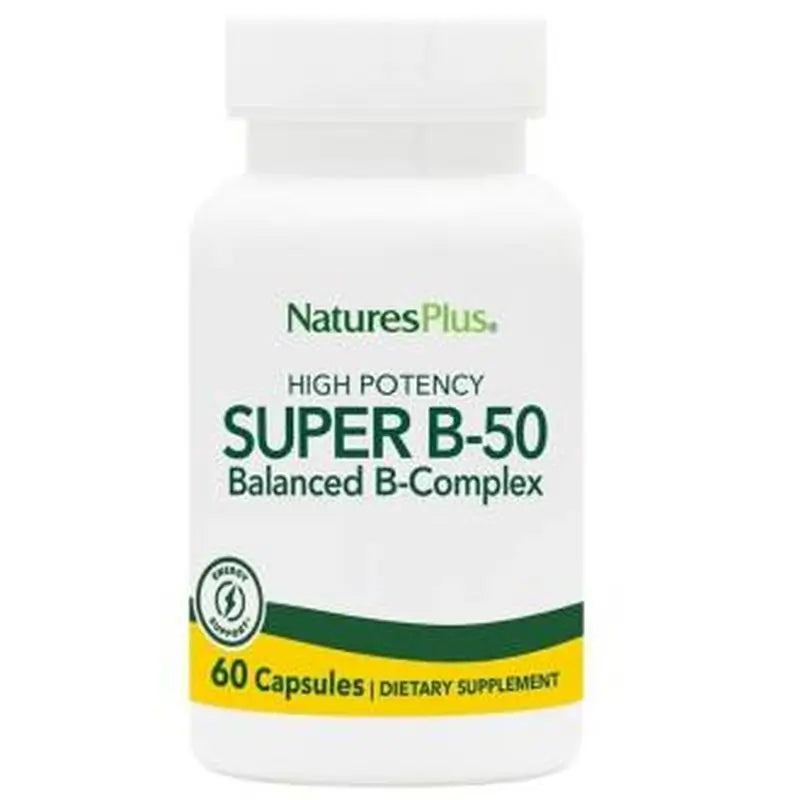 Natures Plus Super B-50 Complex 60Cap. 