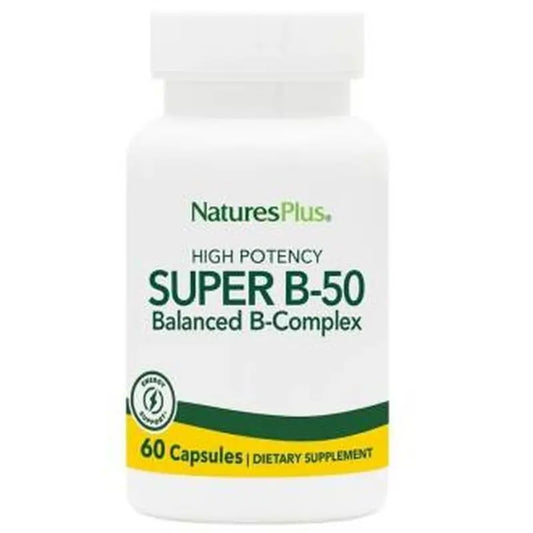 Natures Plus Super B-50 Complex 60Cap. 