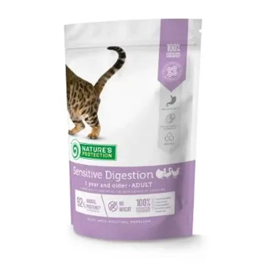 Natures Protection Detox Cat Sensitive Digestion Aves 400Gr