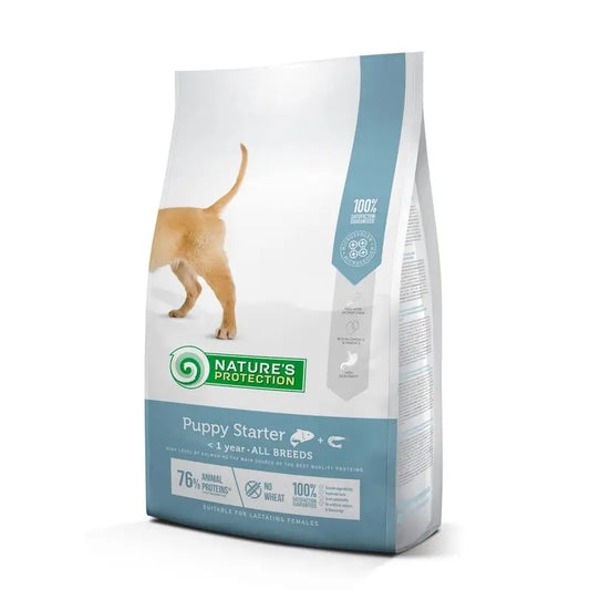 Natures Protection Para Perros Puppy Starter Salmon Y Krill, 2Kg