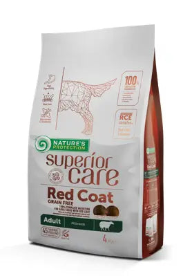 Natures Protection Superior Care Red Coat Pienso Grain Free Para Perros Adultos De Cordero 10Kg