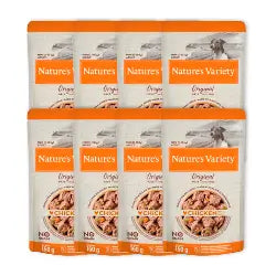 Nature'S Variety Canine Adult Original Pate Mini Pollo, 8 x 150 g, comida húmeda para perros