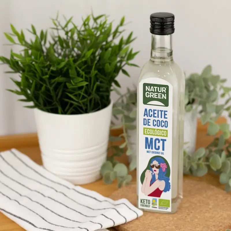 Naturgreen Aceite de Coco Mct Bio, 500 ml