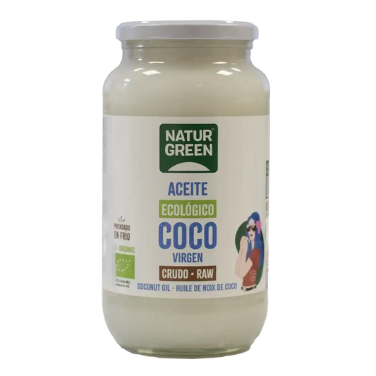 Naturgreen Aceite Virgen De Coco 1ª Presion Frio 800Gr. Bio