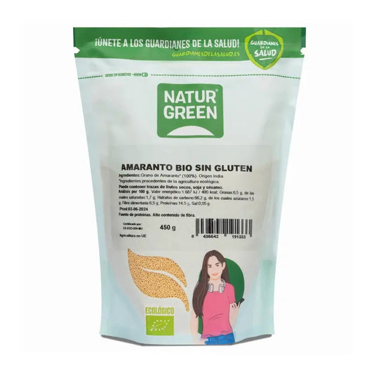 Naturgreen Amaranto Bio, 450 g