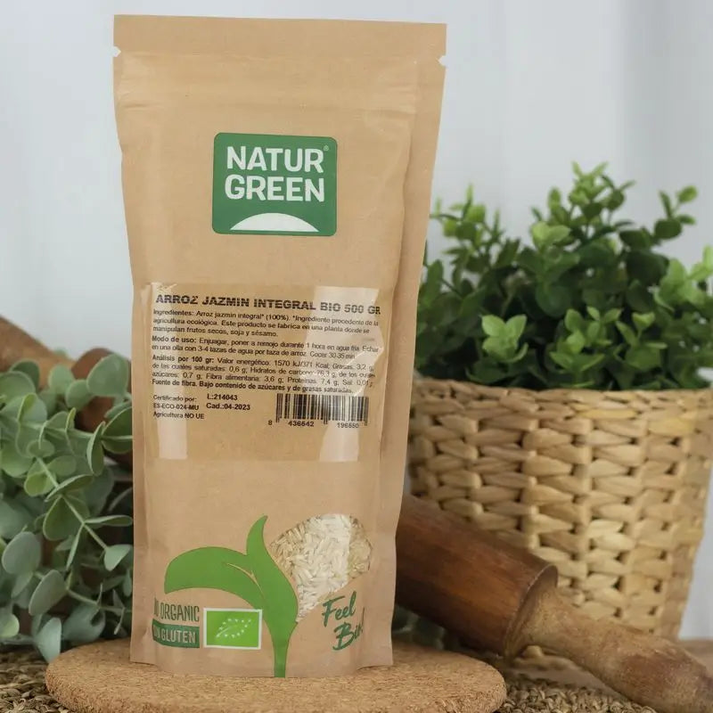 Naturgreen Arroz Jazmín Integral Bio, 500 g