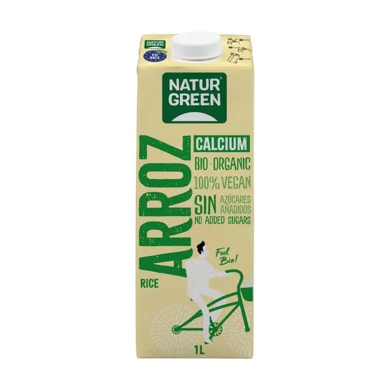 Naturgreen Arroz Sin Azúcares Añadidos Bio 1L, 1 l