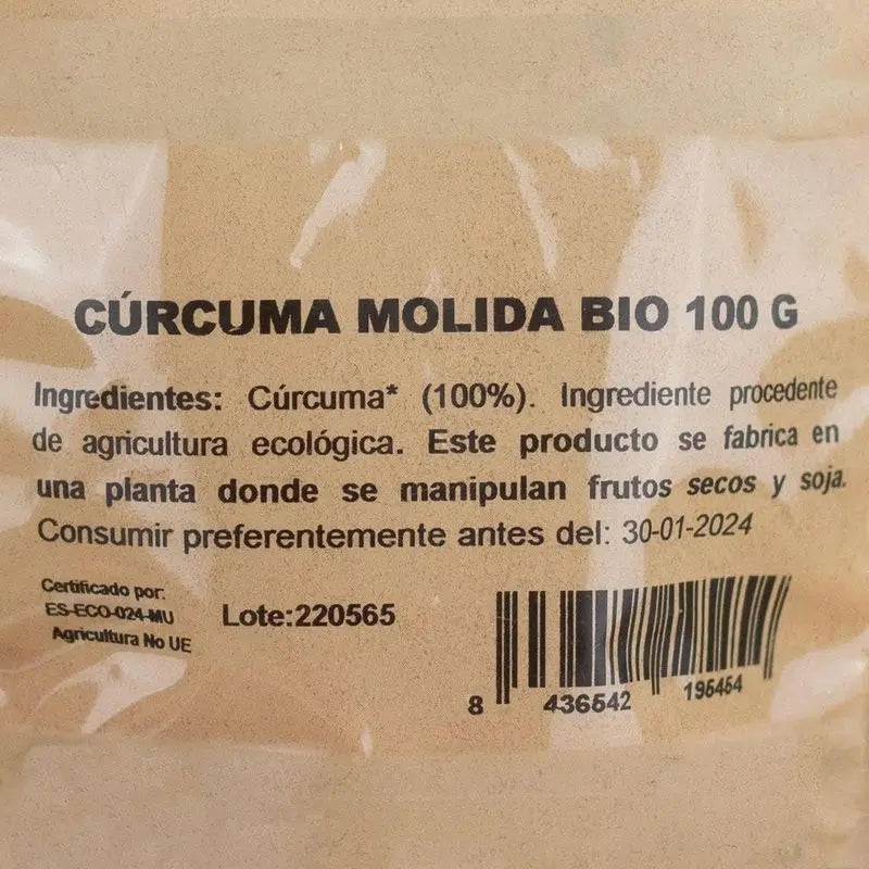 Naturgreen Curcuma Molida 100Gr. Bio Sg