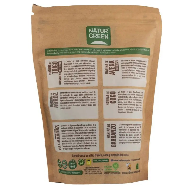 Naturgreen Harina De Cañamo, 300 g