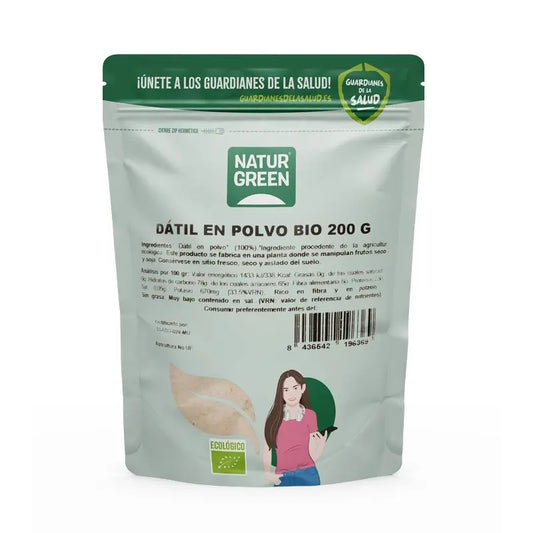 Naturgreen Harina De Dátil Bio, 200 g