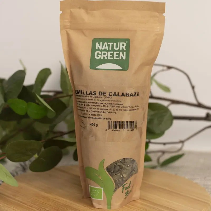 Naturgreen Semilla De Calabaza Bio, 450 g