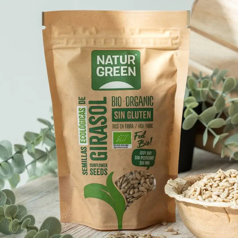 Naturgreen Semilla De Girasol Bio, 225 g