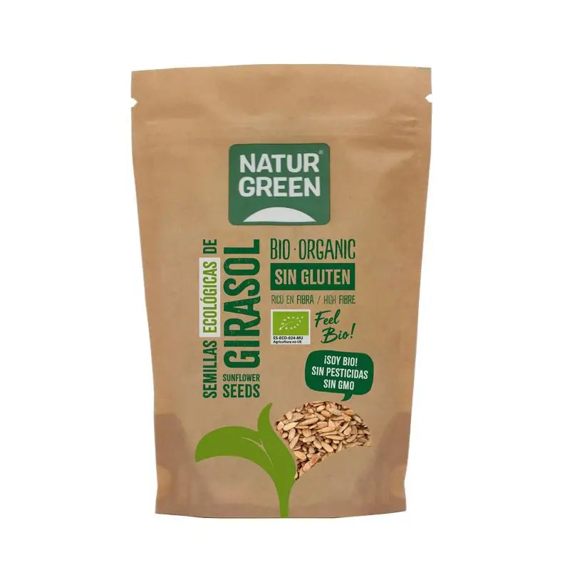 Naturgreen Semilla De Girasol Bio, 225 g