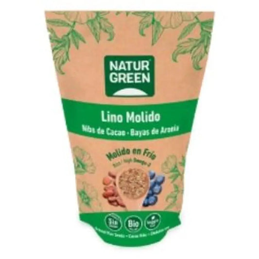 Naturgreen Semillas Lino, Cacao Y Aronia 225Gr. Bio 