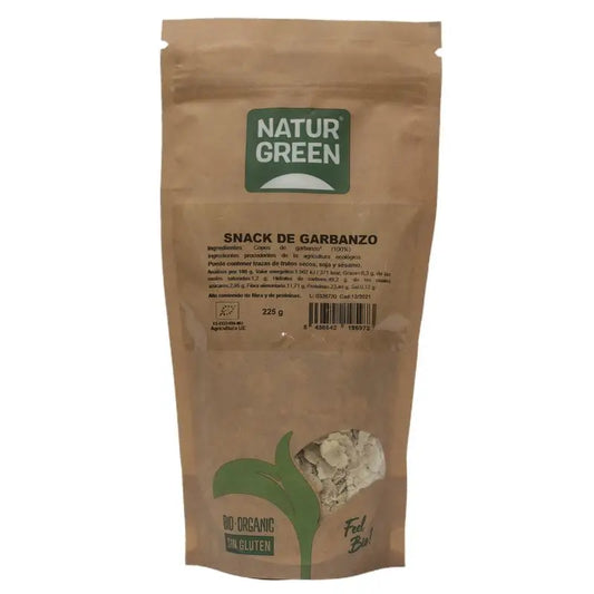 Naturgreen Snacks De Garbanzo Bio, 225 g