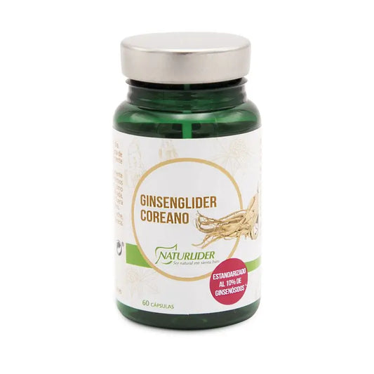 Naturlider Ginseng Coreano Std , 60 v cápsulas