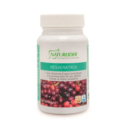 Naturlider Resveratrol , 60 cápsulas