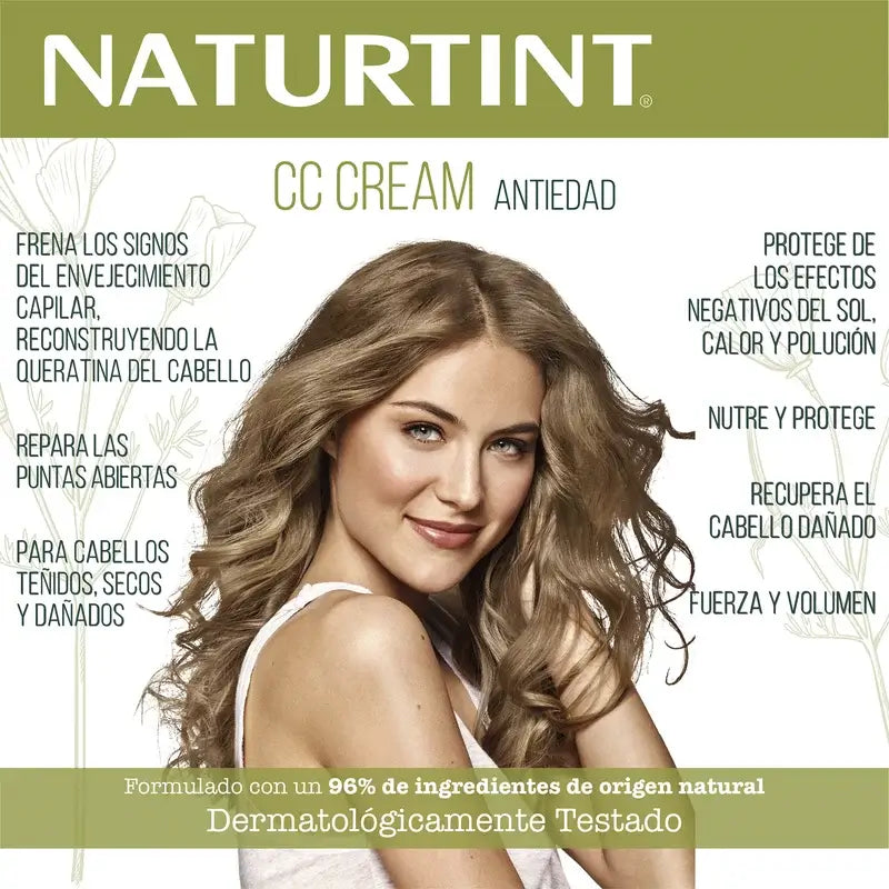 Naturtint Cc Cream Reparación Intensiva Antiedad 200 Ml