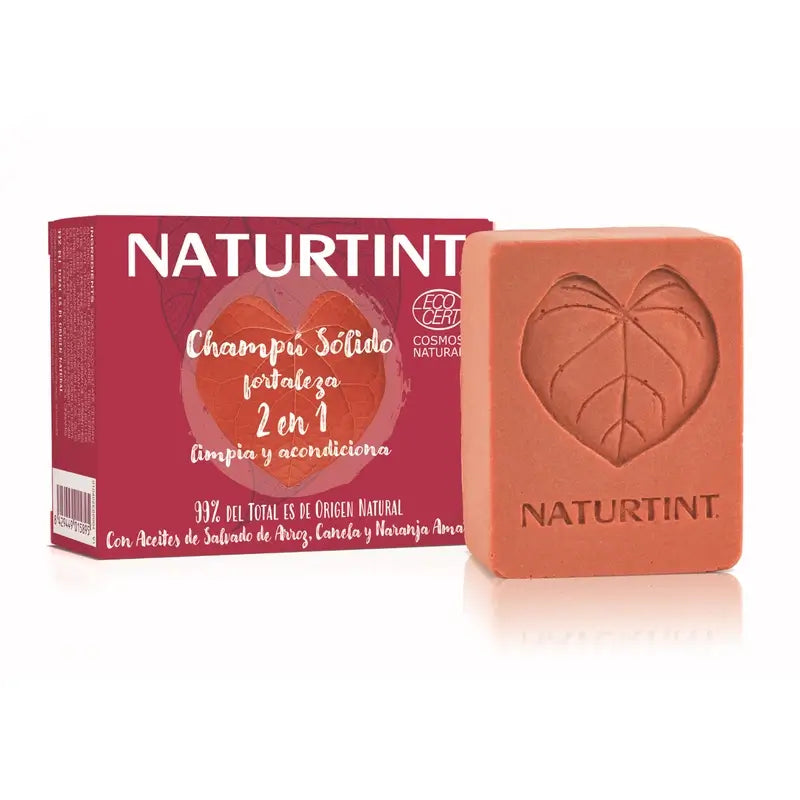 Naturtint Champú Sólido Natural Fortaleza Anticaída 75Gr