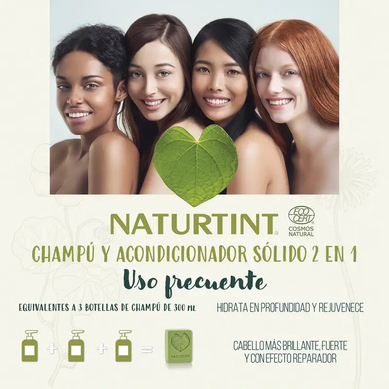 Naturtint Champú Sólido Natural Uso Frecuente 75Gr