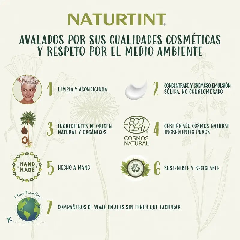 Naturtint Champú Sólido Natural Uso Frecuente 75Gr