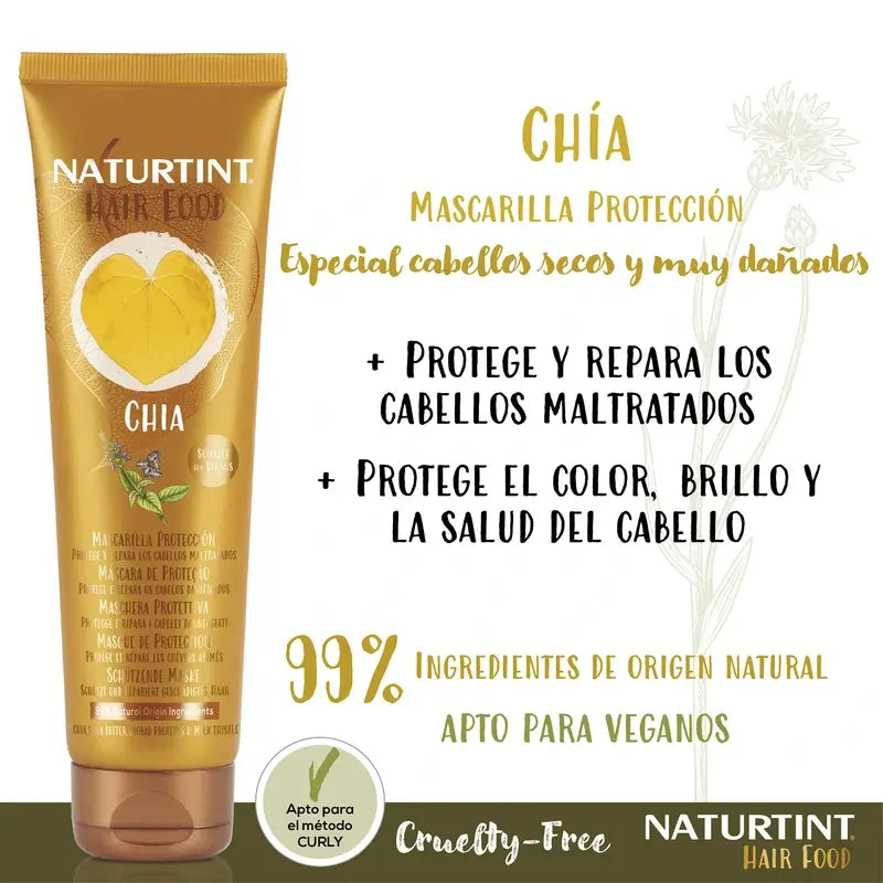 Naturtint Hair Food Mascarilla Chia 150 Ml