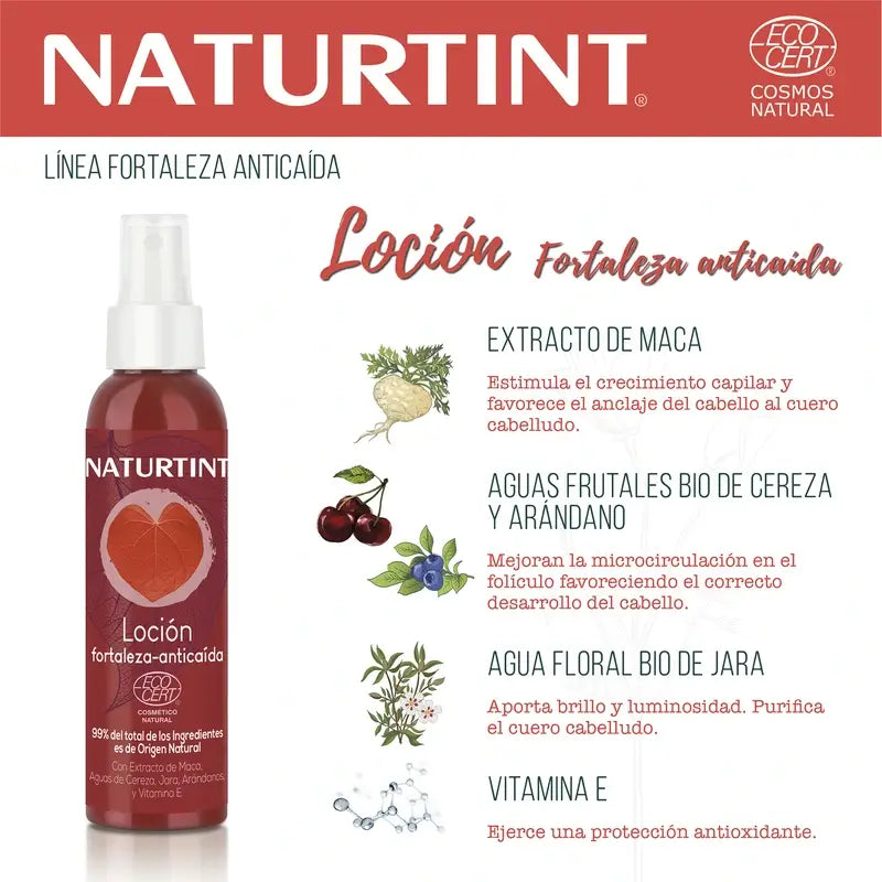 Naturtint Loción Fortaleza Anticaída Natural 125 Ml