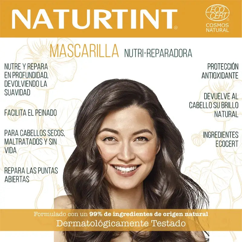 Naturtint Mascarilla Nutrición Reparación Natural 150 Ml