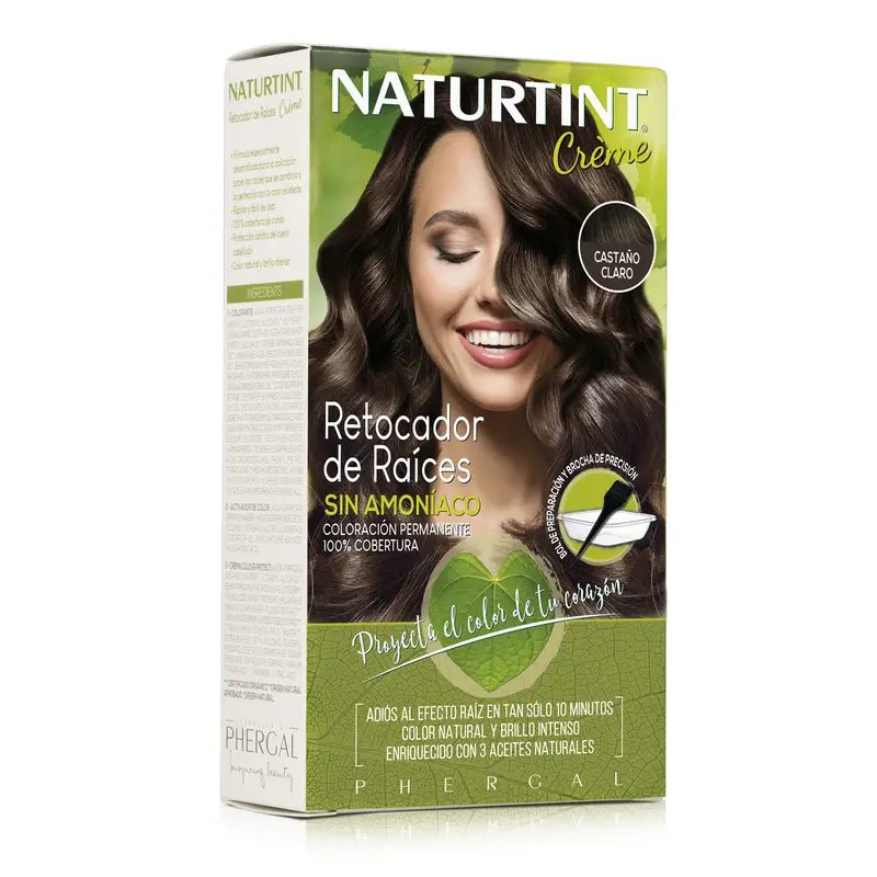 Naturtint Retocador De Raíces Castaño Claro 150Ml