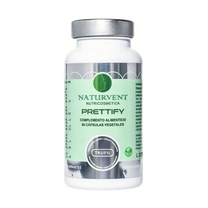 Naturvent Antiarrugas Prettify, 60 cápsulas