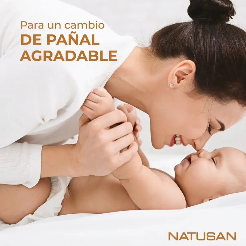 Natusan Crema Para Bebé Para La Zona Del Pañal, Alivia Irritaciones, Hipoalergénica, 75G