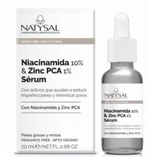 Natysal Niacinamida 10% & Zinc Pca 1% Serum 20Ml. 