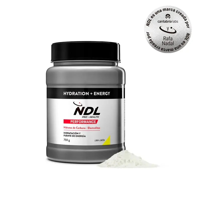 NDL Pro-Health Hidratación y Energía sabor Lima - Limón, 750g