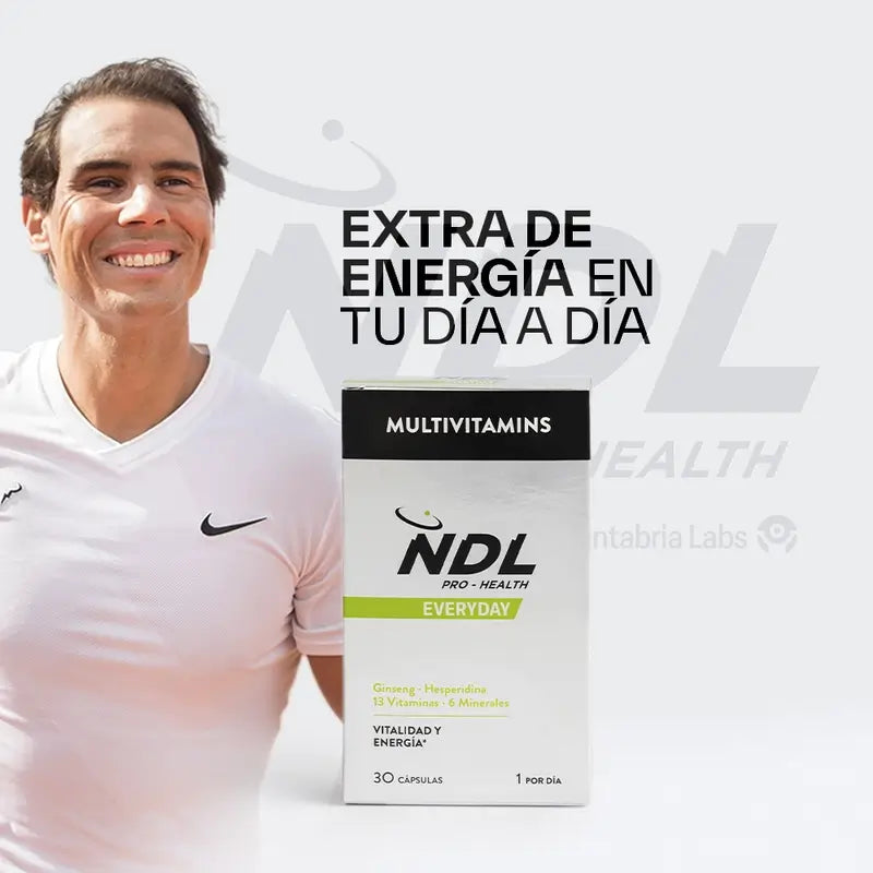 NDL Pro-Health Multivitaminas, 30 Cápsulas