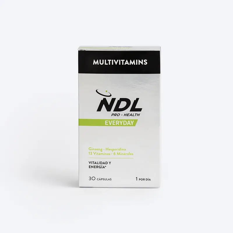 NDL Pro-Health Multivitaminas, 30 Cápsulas