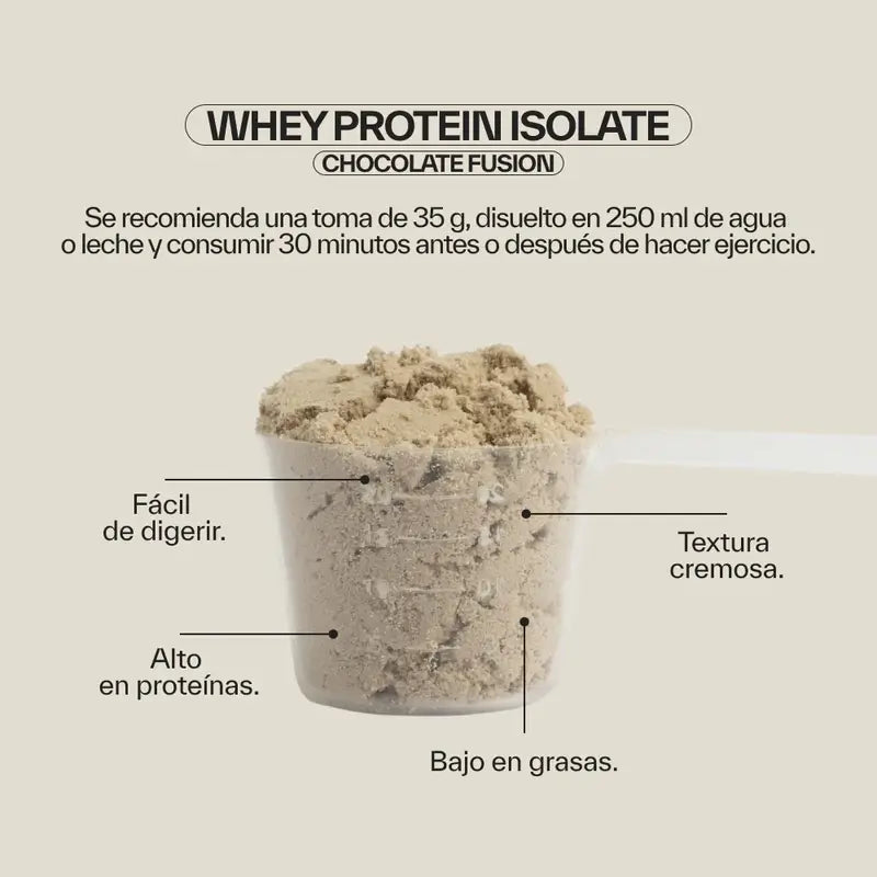 Ndl Pro-Health Whey Protein Isolate – Proteína Isolada, Chocolate Fusion , 1 kg