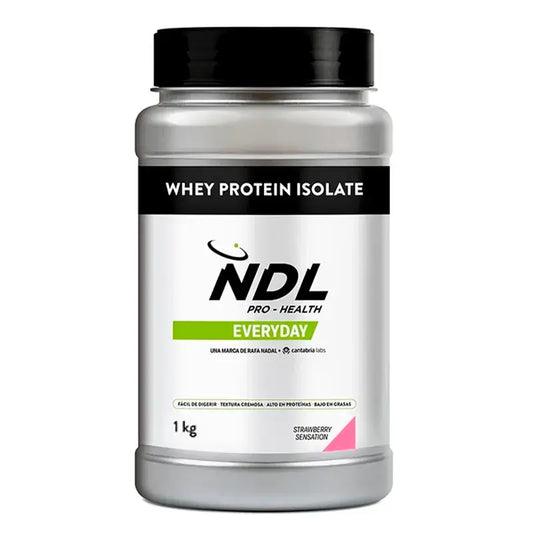 Ndl Pro-Health Whey Protein Isolate – Proteína Isolada, Strawberry Sensation , 1 kg