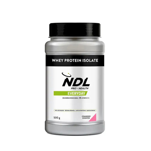 Ndl Pro-Health Whey Protein Isolate – Proteína Isolada, Strawberry Sensation , 500 g