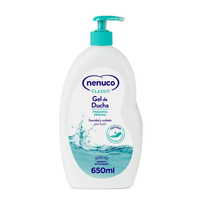 Nenuco Classic Gel de Ducha Fragancia Original, 650 ml