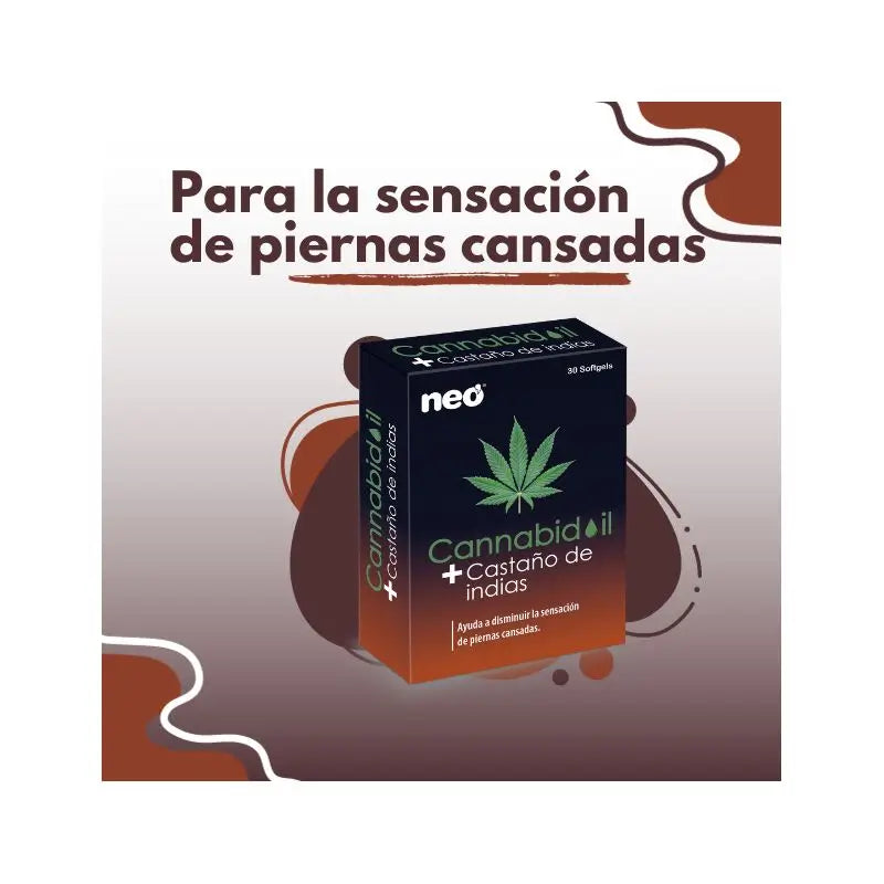 Neo Cannabidoil Castaño De Indias, 30 cápsulas