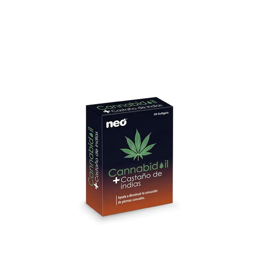 Neo Cannabidoil Castaño De Indias, 30 cápsulas