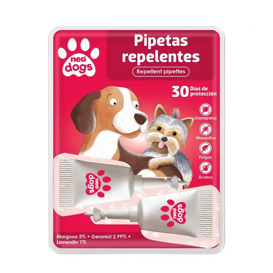 Neo Dogs Pipetas Repelentes Anti-Insectos 2 Uds