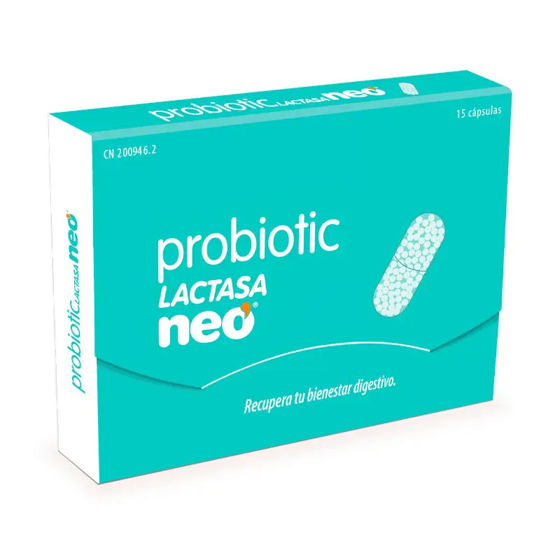 Neo Probiotic Lactasa, 15 Cápsulas