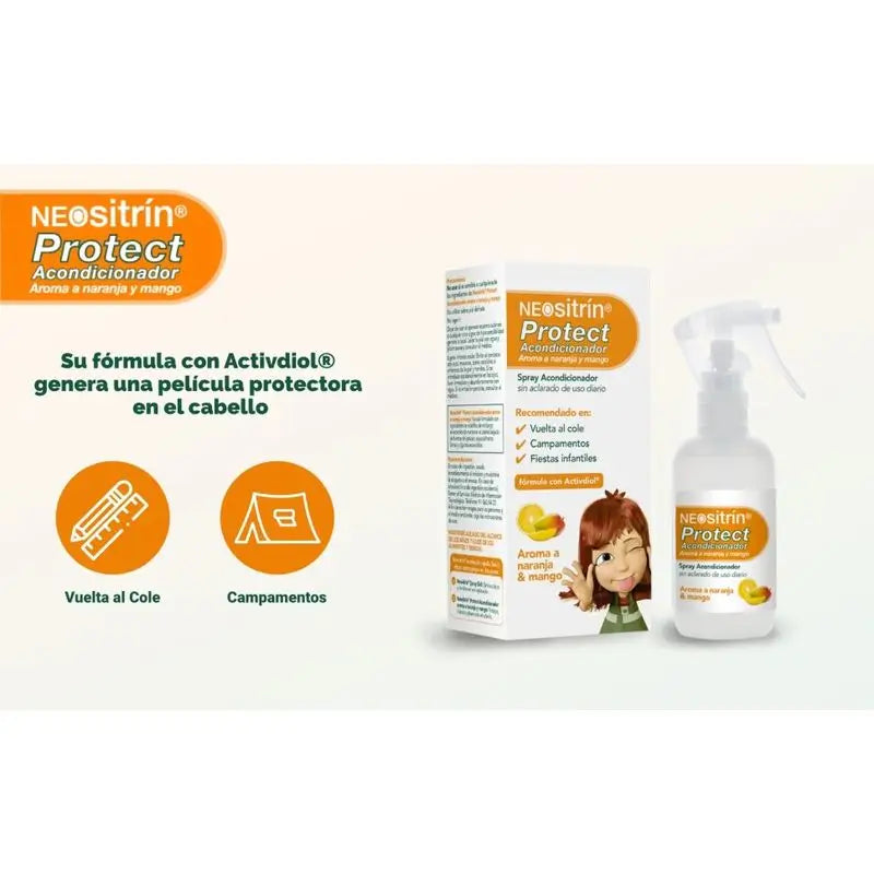 NEOsitrín® Protect Spray Acondicionador Antipiojos 100 ml