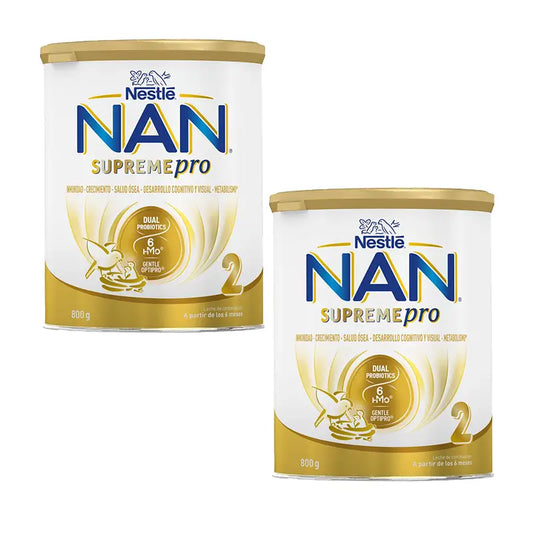 Nestlé Nan Supreme Pro 2 Leche de Continuación, 2X800 gr