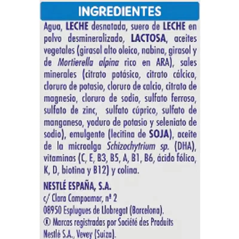 Nestlé Nativa 1 Líquida, 500ml